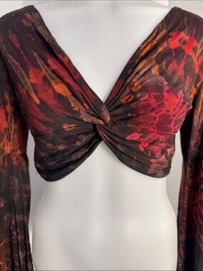 Zeyma Collection Tie‑Dye Pullover Top – Rare Find